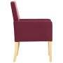 Dining chairs 2 units synthetic leather red wine color by vidaXL, dining chairs - Ref: Foro24-280274, Price: 177,93 €, Discou...