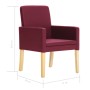 Dining chairs 2 units synthetic leather red wine color by vidaXL, dining chairs - Ref: Foro24-280274, Price: 177,93 €, Discou...