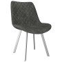 Dining chairs 2 units gray artificial suede leather by vidaXL, dining chairs - Ref: Foro24-282561, Price: 122,95 €, Discount: %