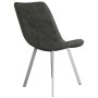 Dining chairs 2 units gray artificial suede leather by vidaXL, dining chairs - Ref: Foro24-282561, Price: 122,95 €, Discount: %