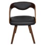 Dining chairs 2 units brown synthetic leather by vidaXL, dining chairs - Ref: Foro24-240706, Price: 261,75 €, Discount: %