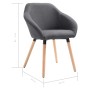 Dark gray fabric dining chair by vidaXL, dining chairs - Ref: Foro24-283450, Price: 113,59 €, Discount: %