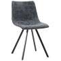 Dining chairs 4 units black synthetic leather by vidaXL, dining chairs - Ref: Foro24-281478, Price: 297,90 €, Discount: %