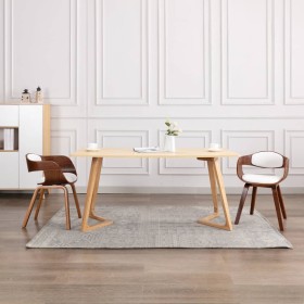 Dining chairs 2 units curved wood and synthetic leather by vidaXL, dining chairs - Ref: Foro24-287386, Price: 288,20 €, Disco...