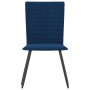 Sillas de comedor 2 unidades terciopelo azul de vidaXL, Sillas de comedor - Ref: Foro24-287804, Precio: 93,73 €, Descuento: %