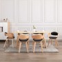 Dining chairs 6 units curved wood and synthetic leather by vidaXL, dining chairs - Ref: Foro24-3054819, Price: 807,12 €, Disc...