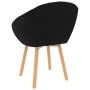 Black Velvet Dining Chair by vidaXL, dining chairs - Ref: Foro24-289451, Price: 153,89 €, Discount: %