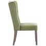 Silla de comedor de terciopelo verde claro de vidaXL, Sillas de comedor - Ref: Foro24-287953, Precio: 186,47 €, Descuento: %