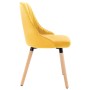 Dining chairs 2 units yellow velvet by vidaXL, dining chairs - Ref: Foro24-323059, Price: 172,06 €, Discount: %