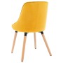 Dining chairs 2 units yellow velvet by vidaXL, dining chairs - Ref: Foro24-323059, Price: 172,06 €, Discount: %