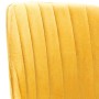 Sillas de comedor 2 unidades terciopelo amarillo de vidaXL, Sillas de comedor - Ref: Foro24-323059, Precio: 172,06 €, Descuen...