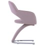 Sillas de comedor 2 unidades terciopelo rosa de vidaXL, Sillas de comedor - Ref: Foro24-287779, Precio: 220,43 €, Descuento: %