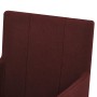 Dining chairs with armrests 2 units wine red fabric by vidaXL, dining chairs - Ref: Foro24-281848, Price: 146,49 €, Discount: %