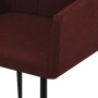 Dining chairs with armrests 2 units wine red fabric by vidaXL, dining chairs - Ref: Foro24-281848, Price: 146,49 €, Discount: %