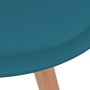 Dining chairs 4 units turquoise plastic by vidaXL, dining chairs - Ref: Foro24-244790, Price: 239,93 €, Discount: %