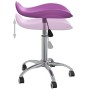 Swivel dining chairs 4 units purple synthetic leather by vidaXL, dining chairs - Ref: Foro24-3088543, Price: 124,99 €, Discou...