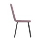 Sillas de comedor 2 unidades terciopelo rosa de vidaXL, Sillas de comedor - Ref: Foro24-287812, Precio: 87,99 €, Descuento: %