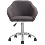 Swivel dining chairs 6 units taupe gray fabric by vidaXL, dining chairs - Ref: Foro24-3089588, Price: 399,86 €, Discount: %