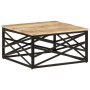 Mesa de centro de madera maciza de mango 68x68x35 cm de vidaXL, Mesas de centro - Ref: Foro24-287364, Precio: 110,55 €, Descu...