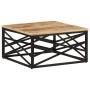 Mesa de centro de madera maciza de mango 68x68x35 cm de vidaXL, Mesas de centro - Ref: Foro24-287364, Precio: 110,55 €, Descu...