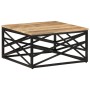 Mesa de centro de madera maciza de mango 68x68x35 cm de vidaXL, Mesas de centro - Ref: Foro24-287364, Precio: 110,55 €, Descu...