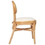 Linen dining chairs 2 units by vidaXL, dining chairs - Ref: Foro24-325478, Price: 182,41 €, Discount: %