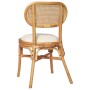 Linen dining chairs 2 units by vidaXL, dining chairs - Ref: Foro24-325478, Price: 182,41 €, Discount: %