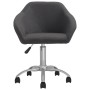 Swivel dining chairs 4 units dark gray fabric by vidaXL, dining chairs - Ref: Foro24-3089567, Price: 267,99 €, Discount: %