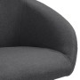 Swivel dining chairs 4 units dark gray fabric by vidaXL, dining chairs - Ref: Foro24-3089567, Price: 267,99 €, Discount: %