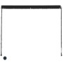 Toldo retráctil con LED gris antracita 400x150 cm de vidaXL, Toldos - Ref: Foro24-145920, Precio: 74,54 €, Descuento: %