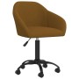 Swivel dining chairs 4 units brown velvet by vidaXL, dining chairs - Ref: Foro24-3089647, Price: 274,99 €, Discount: %