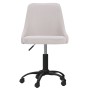 Swivel dining chairs 2 units cream fabric by vidaXL, dining chairs - Ref: Foro24-330881, Price: 118,89 €, Discount: %