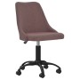 Swivel dining chairs 2 units brown fabric by vidaXL, dining chairs - Ref: Foro24-330882, Price: 91,79 €, Discount: %