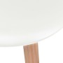 Dining chairs 6 units white plastic by vidaXL, dining chairs - Ref: Foro24-244773, Price: 235,99 €, Discount: %