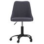 Swivel dining chairs 2 units dark gray fabric by vidaXL, dining chairs - Ref: Foro24-330879, Price: 117,99 €, Discount: %