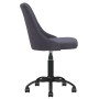 Swivel dining chairs 2 units dark gray fabric by vidaXL, dining chairs - Ref: Foro24-330879, Price: 117,99 €, Discount: %