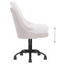 Swivel dining chairs 4 units cream fabric by vidaXL, dining chairs - Ref: Foro24-3090173, Price: 231,30 €, Discount: %