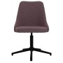 Swivel dining chairs 4 units brown fabric by vidaXL, dining chairs - Ref: Foro24-3090210, Price: 243,92 €, Discount: %