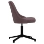 Swivel dining chairs 4 units brown fabric by vidaXL, dining chairs - Ref: Foro24-3090210, Price: 243,92 €, Discount: %