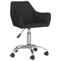 Swivel dining chairs 2 units black fabric by vidaXL, dining chairs - Ref: Foro24-330939, Price: 136,99 €, Discount: %