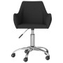 Swivel dining chairs 2 units black fabric by vidaXL, dining chairs - Ref: Foro24-330939, Price: 136,99 €, Discount: %