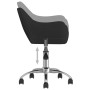 Swivel dining chairs 2 units black fabric by vidaXL, dining chairs - Ref: Foro24-330939, Price: 136,99 €, Discount: %