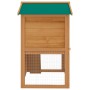 Casa de animales pequeños jaula conejera 3 puertas madera de vidaXL, Jaulas y habitáculos para animales pequeños - Ref: Foro2...