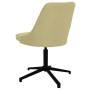 Swivel dining chairs 2 units green fabric by vidaXL, dining chairs - Ref: Foro24-330909, Price: 97,99 €, Discount: %