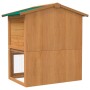 Casa de animales pequeños jaula conejera 3 puertas madera de vidaXL, Jaulas y habitáculos para animales pequeños - Ref: Foro2...