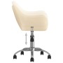 Swivel dining chairs 6 units cream fabric by vidaXL, dining chairs - Ref: Foro24-3090279, Price: 406,99 €, Discount: %