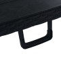 Mesa de jardín plegable imitación ratán HDPE negro 180x75x72 cm de vidaXL, Mesas de jardín - Ref: Foro24-48831, Precio: 120,0...