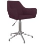 Swivel dining chairs 2 units purple fabric by vidaXL, dining chairs - Ref: Foro24-330972, Price: 115,93 €, Discount: %