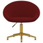 Dining chairs 6 units red wine red velvet by vidaXL, dining chairs - Ref: Foro24-3089550, Price: 432,99 €, Discount: %