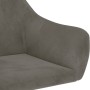 Swivel dining chairs 6 units dark gray velvet by vidaXL, dining chairs - Ref: Foro24-3092623, Price: 434,99 €, Discount: %